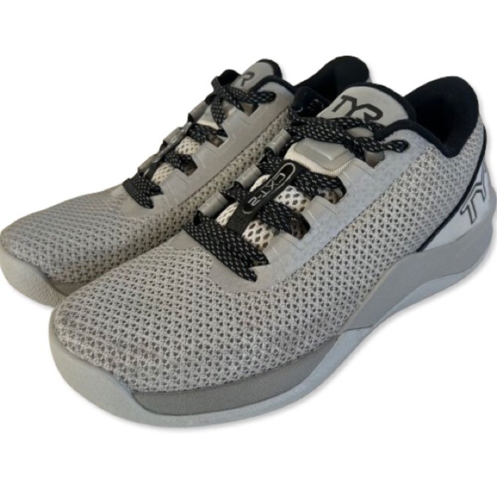 TYR CXT-2 Unisex Trainer Reflective Silver Unisex Athletic Shoes 8 Women 6.5 Men - Picture 3 of 13